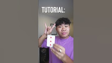 Thumbnail of HOW TO MAKE A CARD DISAPPEAR!!