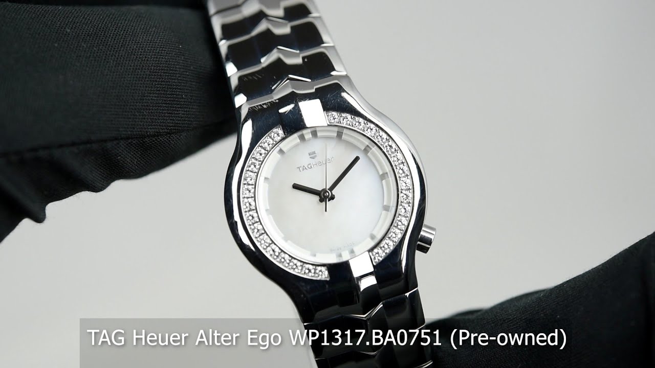 Tag Heuer WP1317 Ladies Watch Tag Heuer Alter Ego Diamond Bezel Mop wp1317.ba0751 - Pre  main image 2
