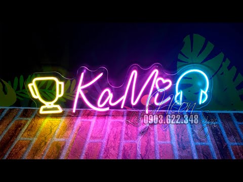 Video Chữ logo - Biểu tượng ICON đèn led NEON - Áp dụng... - youtube