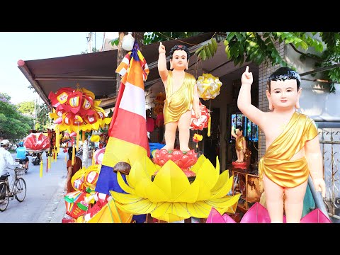Video Các ngôi chùa lớn ở Huế vào lễ Phật Đản Sanh và chuyện... - youtube