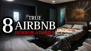 8 TRUE Disturbing Airbnb Horror Stories III | (#scarystories) Ambient Fireplace