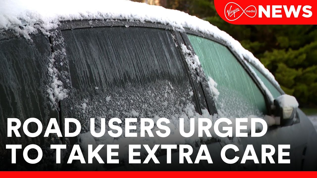 There are warnings for road users to take extra care in hazardous icy ...