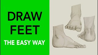 How to Draw Realistic Feet (Easy Step-by-Step Tutorial) How to Draw Realistic Feet (Easy Step-by-Step Tutorial)
