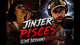 HOLY WOW NOT WHAT I WAS EXPECTING! | JINJER- PISCES (LIVE SESSION) (REACTION)
