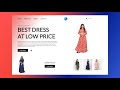 Flutter Ecommerce Landing Page | Flutter Web | Flutter UI