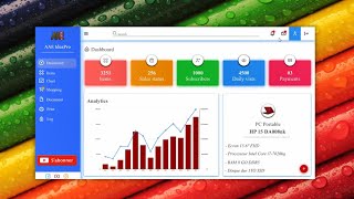UI / UX E-commerce app Dashboard UI Design Modern with InVision Studio
