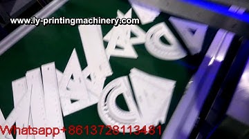 LED student ruler high speed printing machine triangular ruler auto printer
