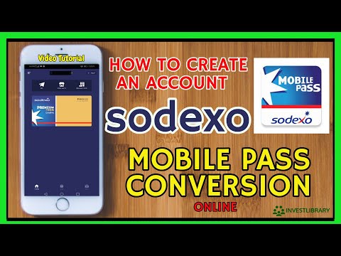Sodexo Online Account: How to Convert Mobile Pass Online with NO Expiration