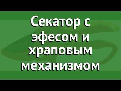 Секатор с эфесом и храповым механизмом (Grinda) обзор 8-423233_z01 производитель Grinda (Германия)