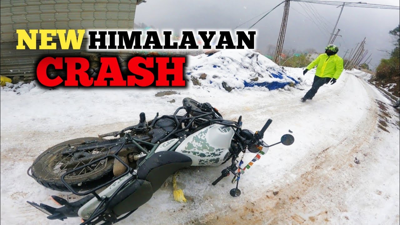 Cra$hed !! New Himalayan 450 Crash In Sikkim