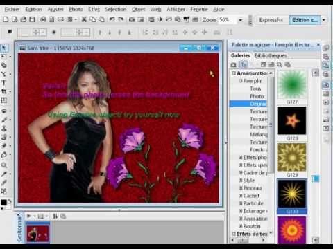 Example extraire object using photoimpact 12 full version.avi