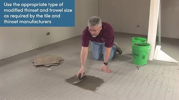 How to Install TempZone Flex Roll Floor Heating over Cork Underlayment