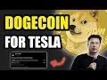 TESLA USING DOGECOIN? | IT'S HITTING $1 EASY