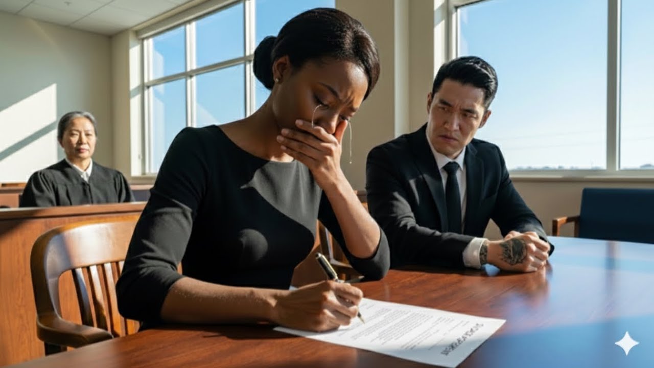 Korean Mafia Boss Mum Makes Him DIVORCE His Infertile Black Wife—Unaware She Was Pregnant With Twins