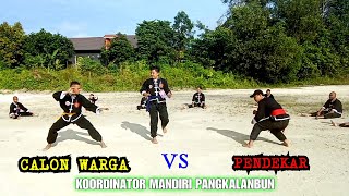LOANTA - CALON WARGA VS PENDEKAR || the best technique without hurting the student