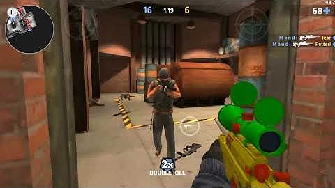 critical ops | practice mode | training with bots whit snipe