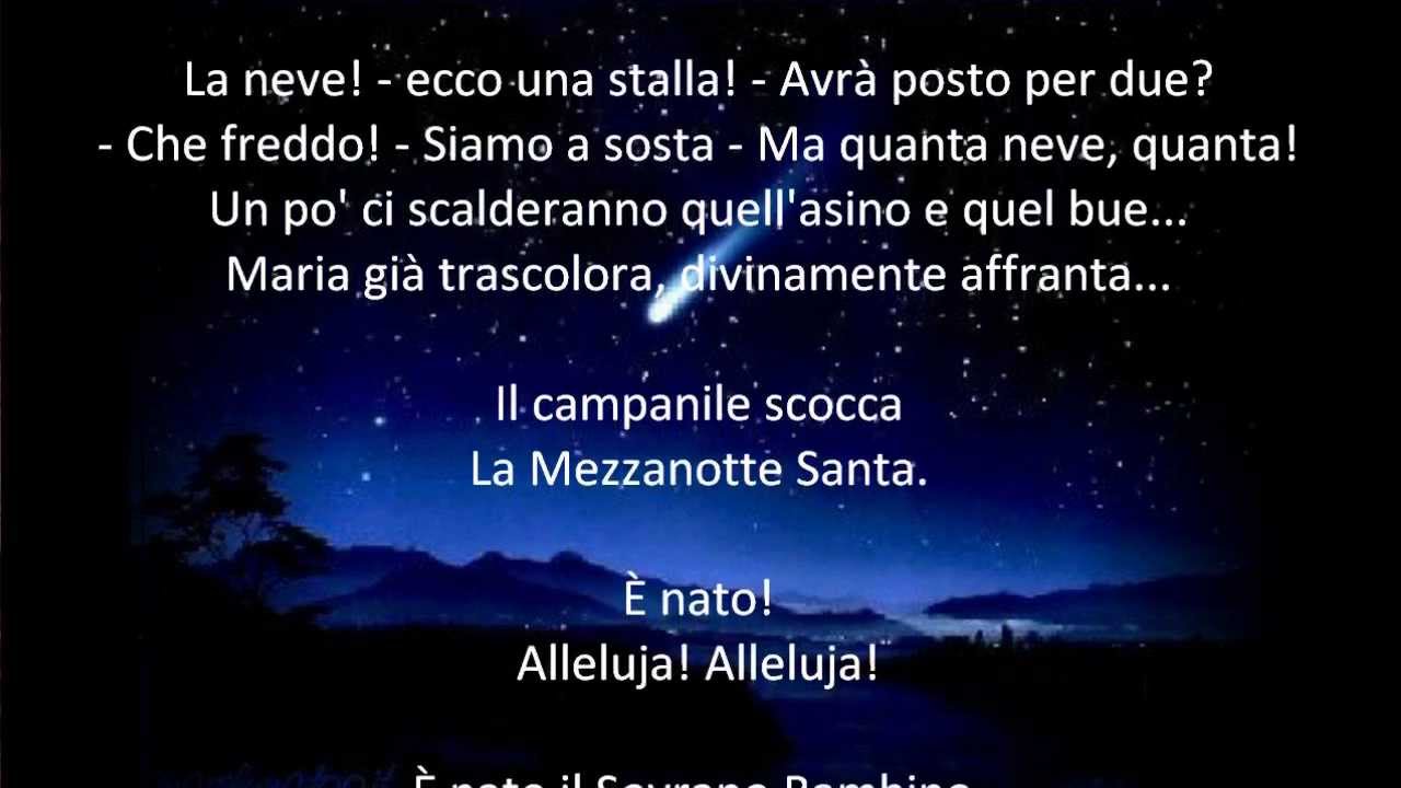 Poesia Di Natale Guido Gozzano.La Notte Santa Dino Becagli Youtube