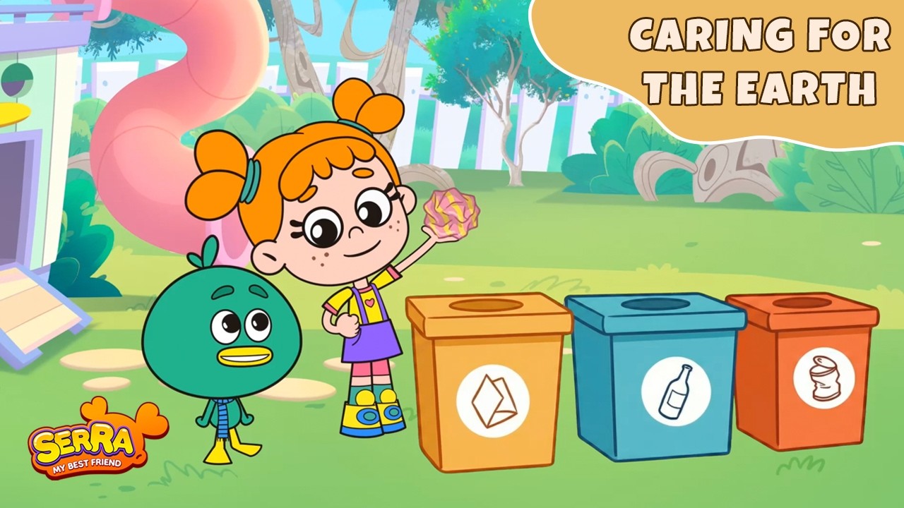 Recycling Song - Serra My Best Friend - Zero Waste Song - Cartoon