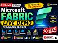 Microsoft Azure &amp; Fabric Data Engineering Live Demo