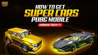 HOW TO GET SUPER CAR IN PUBG MOBILE | SPEED DRIFT SPIN | TOTAL UC REQUIRED | KILL MESSAGE