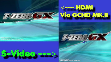 F-Zero GX (GCHD MK-II VS S-Video)