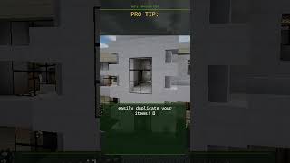 Minecraft tip: easily duplicate your items! ⚙️