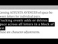InDesign Text Spacing