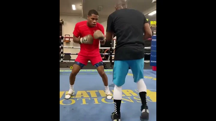 EPIC: FLOYD MAYWEATHER TRAINING DEVIN HANEY