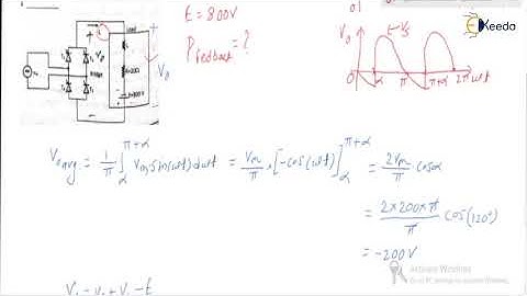 Mastering Single Phase Controlled Rectifiers In Power Electronics | GATE Numerical 9
