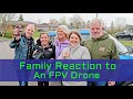 My Family&#39;s Reaction to my FPV Drone Flying