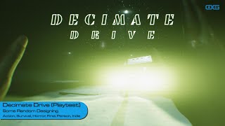 Decimate Drive: Escape the Killer Cars (Playtest Gameplay)