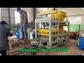 2019 upgrade QT4-18 automatic concrete hollow block maker, cement interlock pavement brick machine