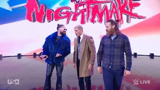 Seth Freakin Rollins Sami Zayn Cody Rhodes Entrance - Wwe Monday Night Raw November 20 2023