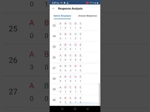 Scanning OMR sheet/Bubble sheet with Evalbee mobile Application
