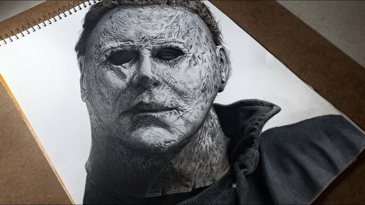 michael-myers-halloween-2018-h40-dibujo-completo-gabo-art-youtube