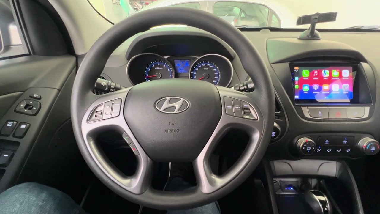 Hyundai IX35-Substituição Central Multimídia Original X Central CarPlay e Android Auto - ArtsomAuto