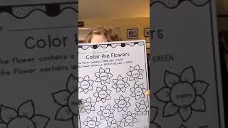 Been and Adjective Flowers
