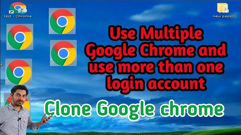 How to Clone chrome browser, How to use multiple chrome browsers and multiple accounts in computer