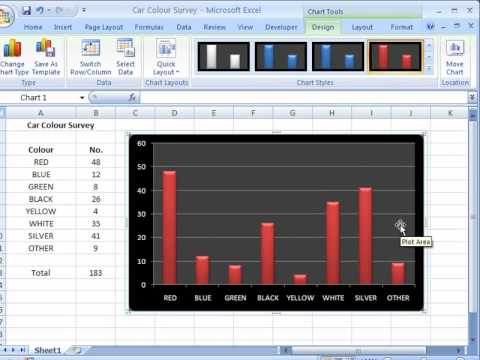 How To Add A Chart In Excel 2007