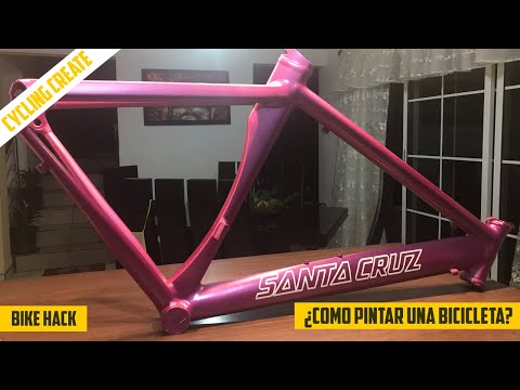 ¿Cómo Pintar una Bicicleta en Casa?