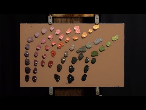 how I like to organize my palette