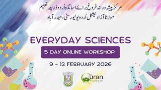 Everyday Mathematics | Everyday Sciences | Workshop | Day-1 | TQF | CPDUMT, MANUU