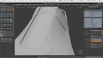 Modo Footwear Design - Lesson 4: 9. Lacing