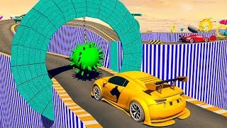 Mega Ramp City GT Car Stunts | Racing Android gameplay Hannu Games screenshot 4