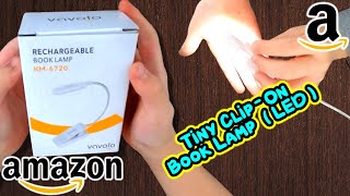 VAVOFO Clip On Book LED Light for Bed Kids - Amazon Product Review