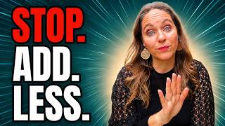 Why Adding More to Your Coaching Offer Is Killing Your Revenue (Do This Instead)