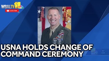 USNA holds change in command ceremony