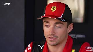 Charles Leclerc | Pre-Race Interview | 2023 Bahrain Grand Prix