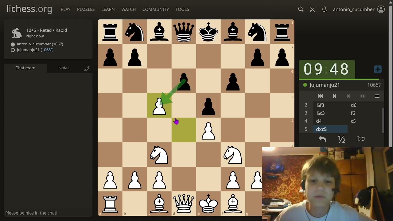 Путь к 1500 эло Lichess Rapid №28