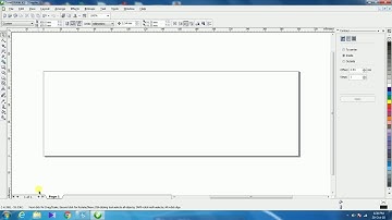 COREL DRAW X3 BASIC TUTORIAL PART 1
